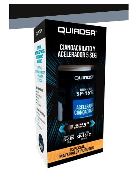 Cianocrilato + Activador secado rápido QUIADSA