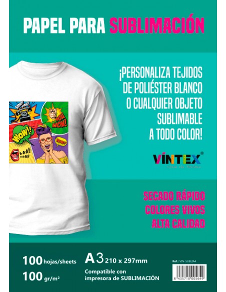 Papel Sublimación A3