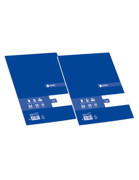 Papel de hojas sueltas sin perforar ENRI, sus hojas sueltas para uso diario en formato A4