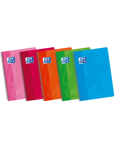 Cuaderno Espiral Tapa Blanda Liso 80...