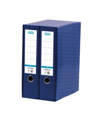 Elba Módulos 2 Archivadores Palanca Rado Top A4 Lomo 80mm Forrado Exterior Plástico/Interior Papel