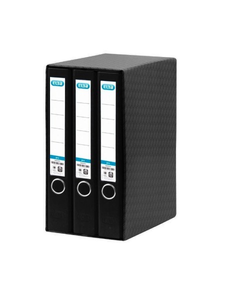 Elba Módulos 3 Archivadores Palanca Rado Top A4 Lomo 50mm