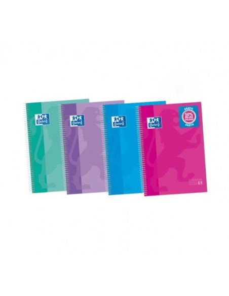 Cuaderno A4+ Tapa Extradura Europeanbook 5x5 120 Hojas OXFORD SCHOOL CLASSIC