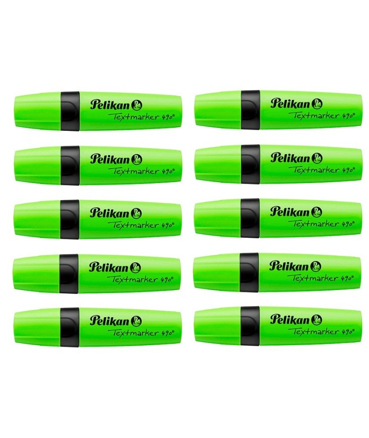 Caja Subrayadores flúor 10 uds Textmarker 490