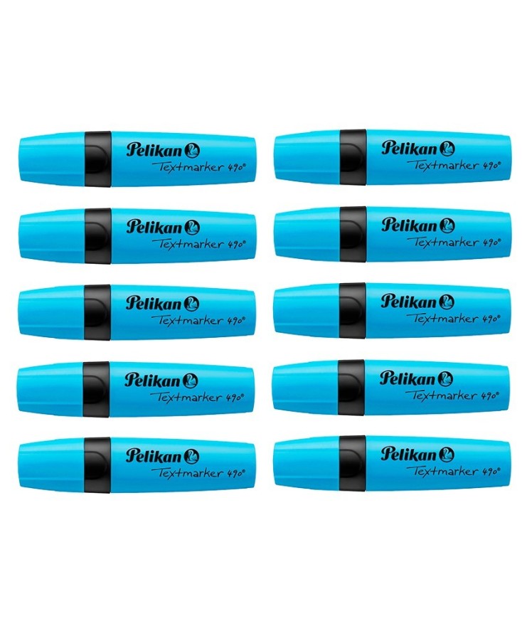 Caja Subrayadores flúor 10 uds Textmarker 490