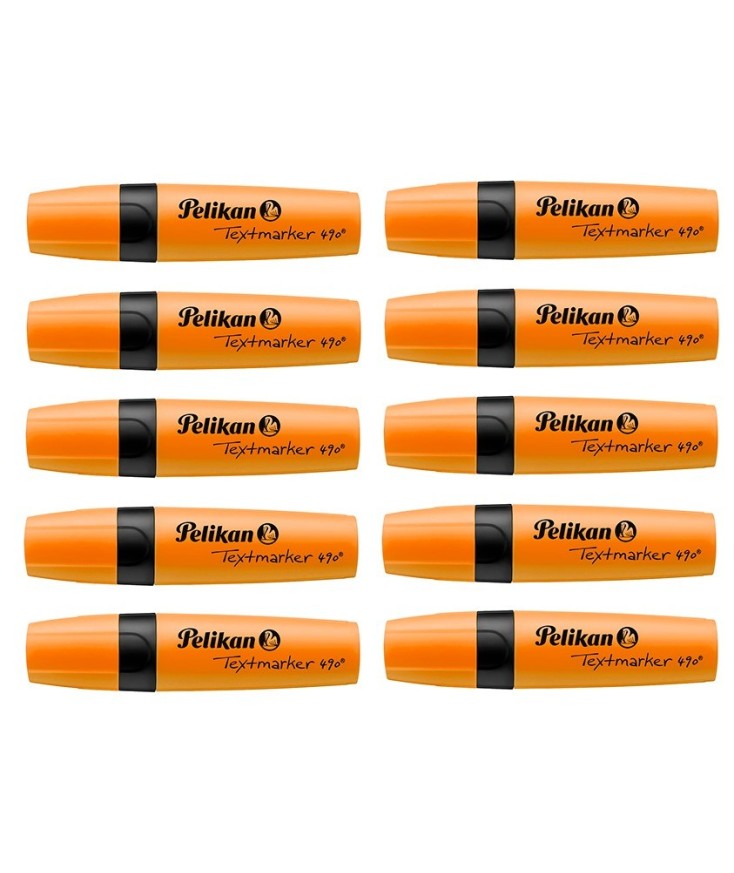 Caja Subrayadores flúor 10 uds Textmarker 490