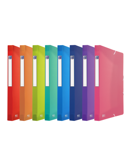 Carpeta de proyectos Tapa de Plástico Translúcido 3 solapas fijas  A4  Surtido OXFORD URBAN