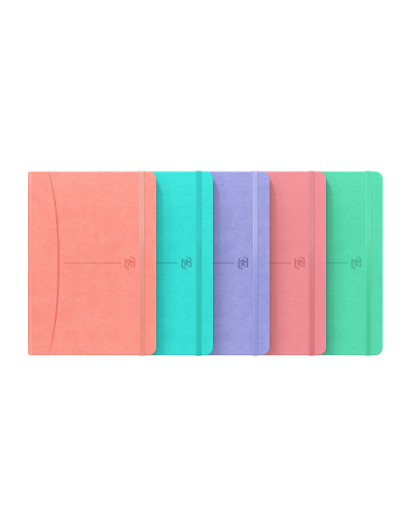 Cuaderno Cosido Tapa Extradura A5 1 Línea 80 Hojas Surtido Pastel SCRIBZEE® OXFORD SIGNATURE
