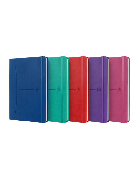 Cuaderno Cosido Tapa Extradura A5 1 Línea 80 Hojas SCRIBZEE® OXFORD SIGNATURE