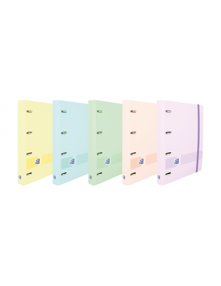 ARCHIVADOR EUROPEANBINDER LIVE&GO A5 CON RECAMBIO DOTS Y PEGATINA PASTEL