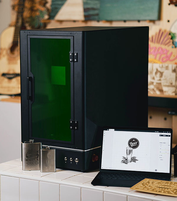 Flux Promark tecnología MOPA 