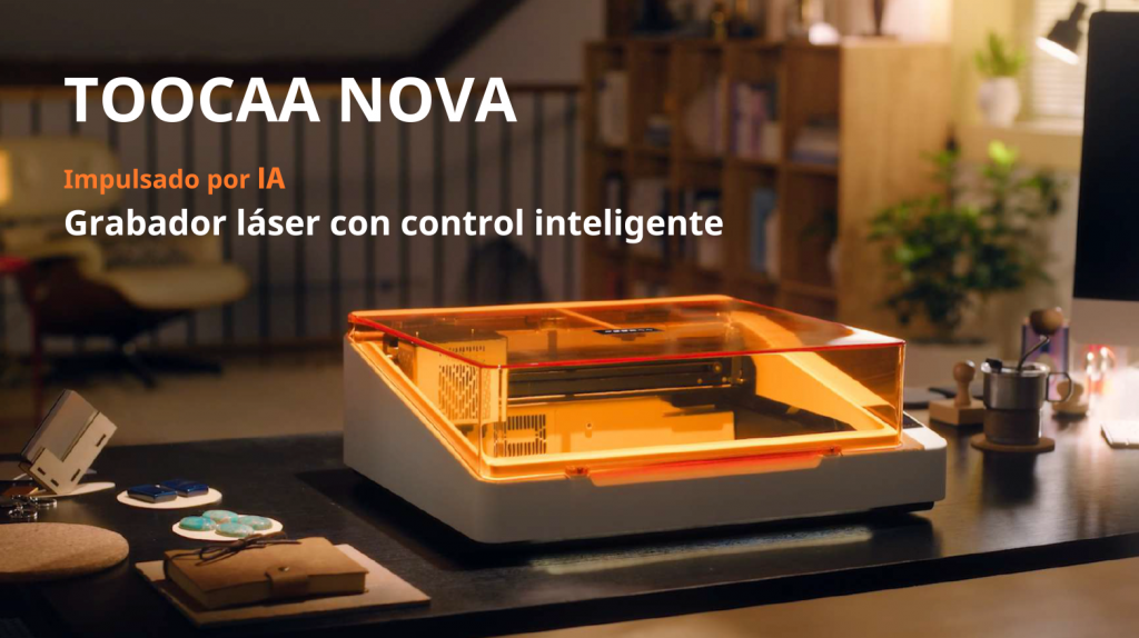 Toocaa Nova cortadora y grabadora láser inteligente