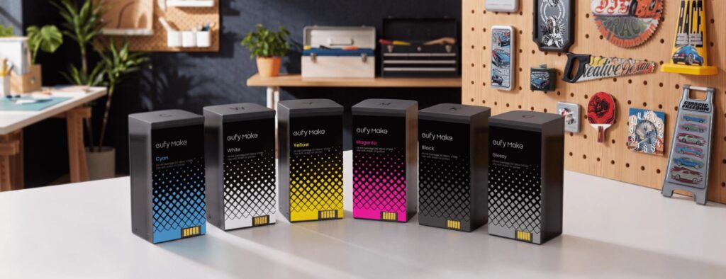 Cartuchos de tinta inteligentes eufyMake E1