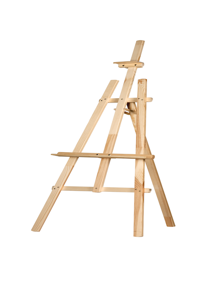 Lienzos y caballetes