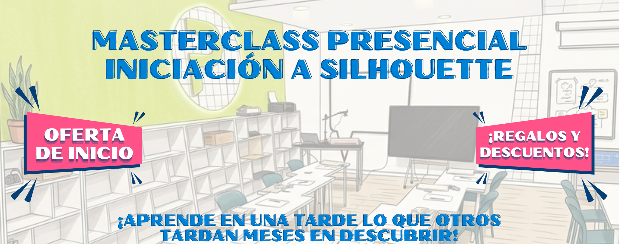 Masterclass presencial de iniciaci&oacute;n a Silhouette en Plotteralia